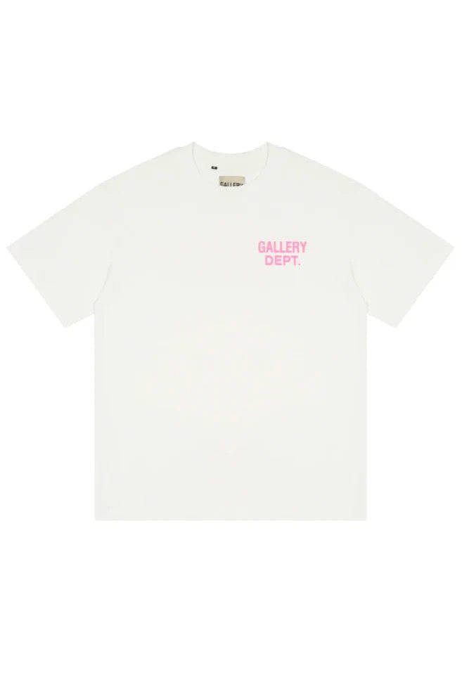 "Dept" Tee Pink - Elloria