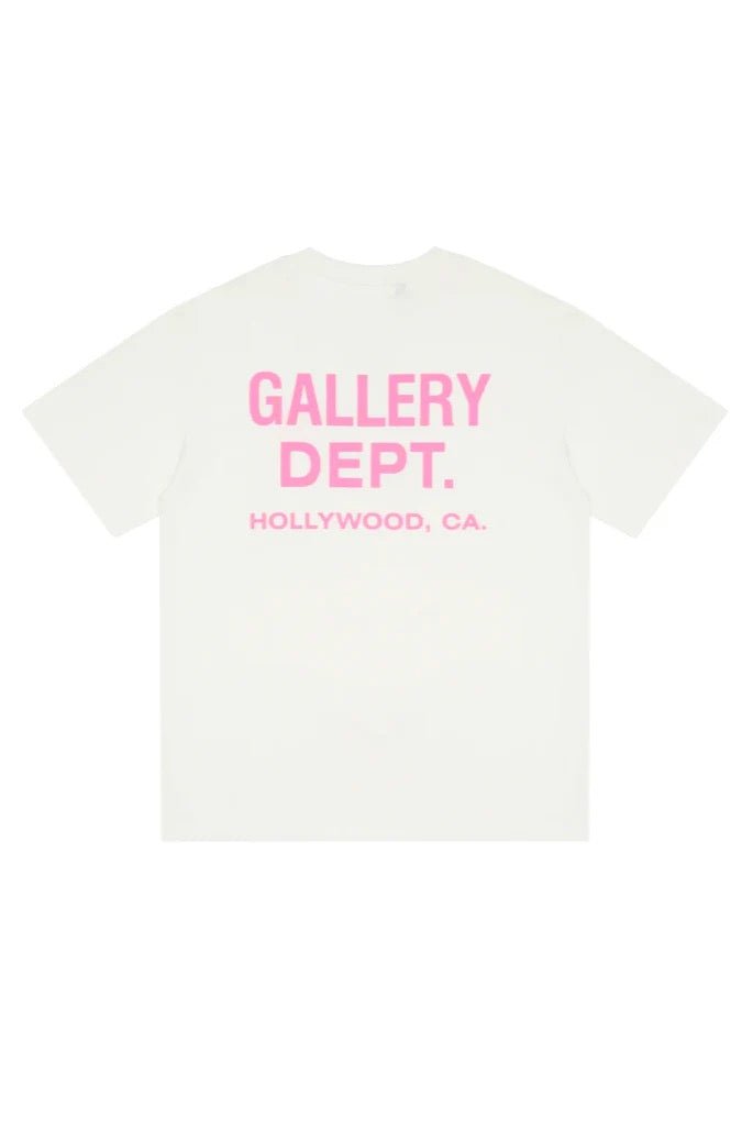 "Dept" Tee Pink - Elloria