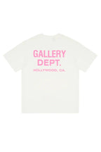 "Dept" Tee Pink - Elloria