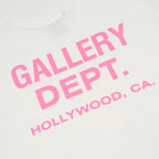 "Dept" Tee Pink - Elloria