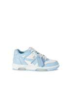 "Off" Sneaker Babyblue/White