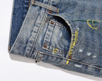 "Wavy" Flared Denim - Elloria