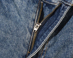 "Wavy" Flared Denim