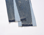 "Wavy" Flared Denim - Elloria