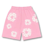 "Flower" Shorts Pink - Elloria