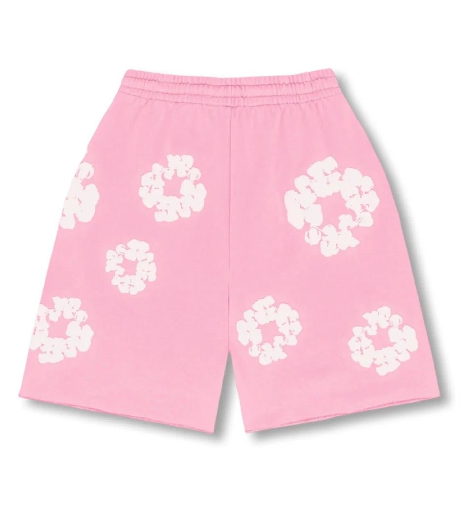"Flower" Shorts Pink - Elloria