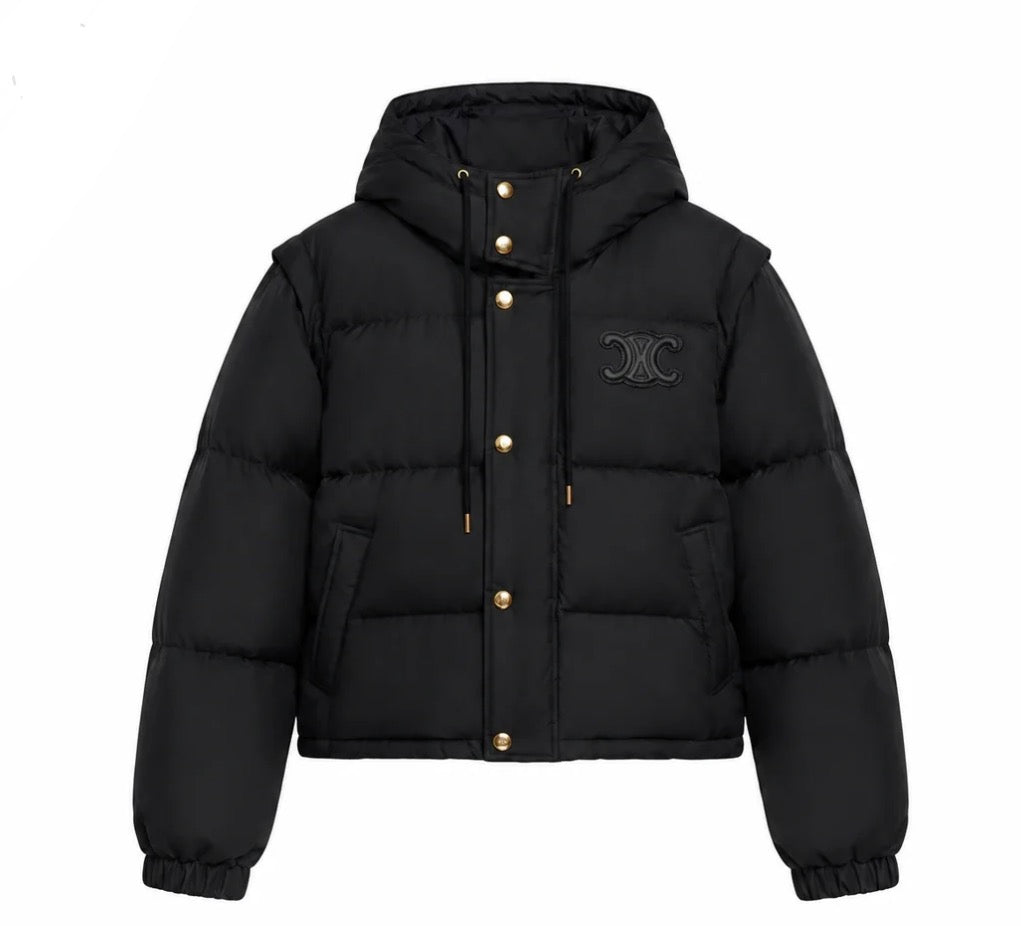 „CE“ Puffer Down Jacke - Elloria