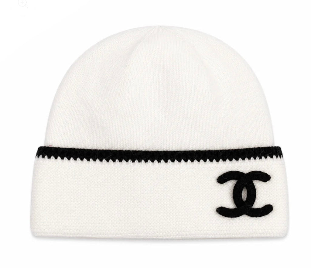 CC" Knit Beanie - Elloria