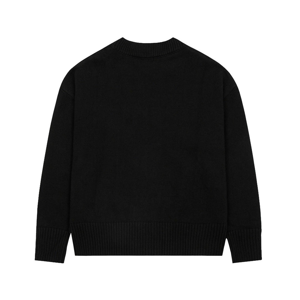 "Heart" - Sweater Black - Elloria